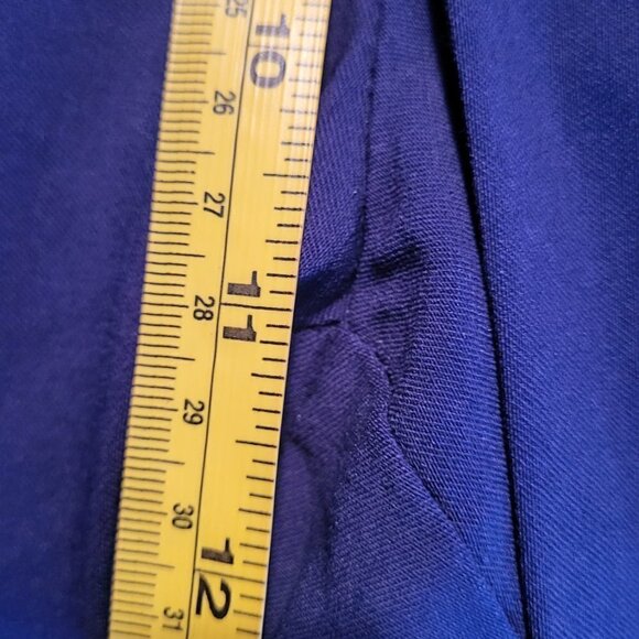 Lord & Taylor Velvet Stripe Crop Dress Pants Size 16 - Picture 11 of 11